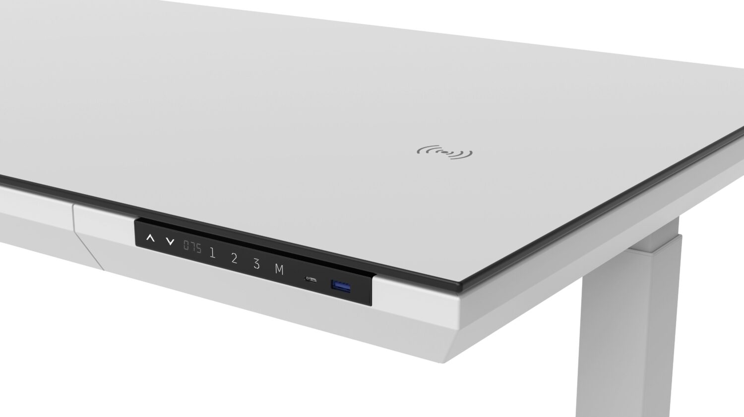 Schreibtisch Harry Weiß Metall, Kunststoff, Holzwerkstoff Mömax Möbel > Tische > Schreibtische > Schreibtische Weiß