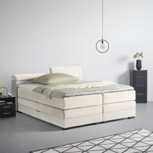 wohnli-moebel-suche-000812010404-1 Boxspringbett Sevilla Beige ca. 160x200cm Holz Premium Living Möbel > Betten > Boxspringbetten Beige