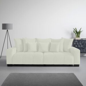 Bigsofa Matteo Weiß Holz Based Wohnzimmermöbel Weiß