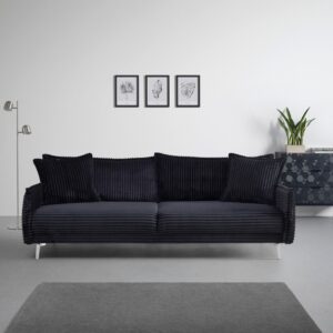 Bigsofa Kiss Schwarz Holz Mömax Wohnzimmermöbel Schwarz