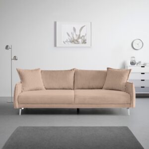 Bigsofa Kiss Braun Holz Mömax Wohnzimmermöbel Braun