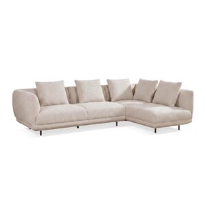 wohnli-moebel-suche-000817000802-1 Wohnlandschaft Celina Webstoff Hellgrau Holz, Textil Bessagi Home Möbel > Sofas & Couches > Wohnlandschaften Grau