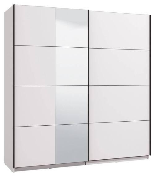 Wohnli Möbelsuche - Schwebetürenschrank Gard 200 in Weiß