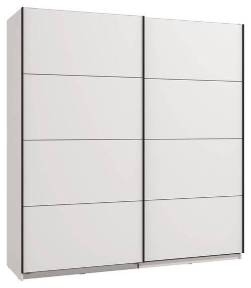 Wohnli Möbelsuche - Schwebetürenschrank Gard 200 in Weiß