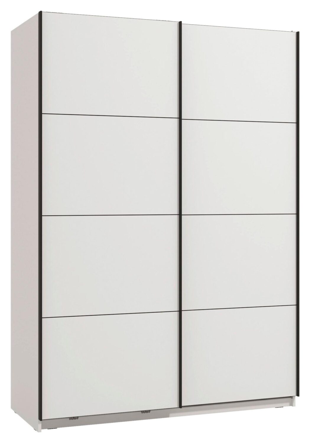 Wohnli Möbelsuche - Schwebetürenschrank Gard 150 in Weiß