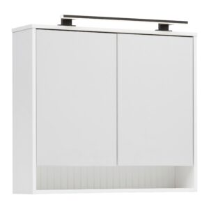 Wohnli Möbelsuche - Spiegelschrank Aida Weiß