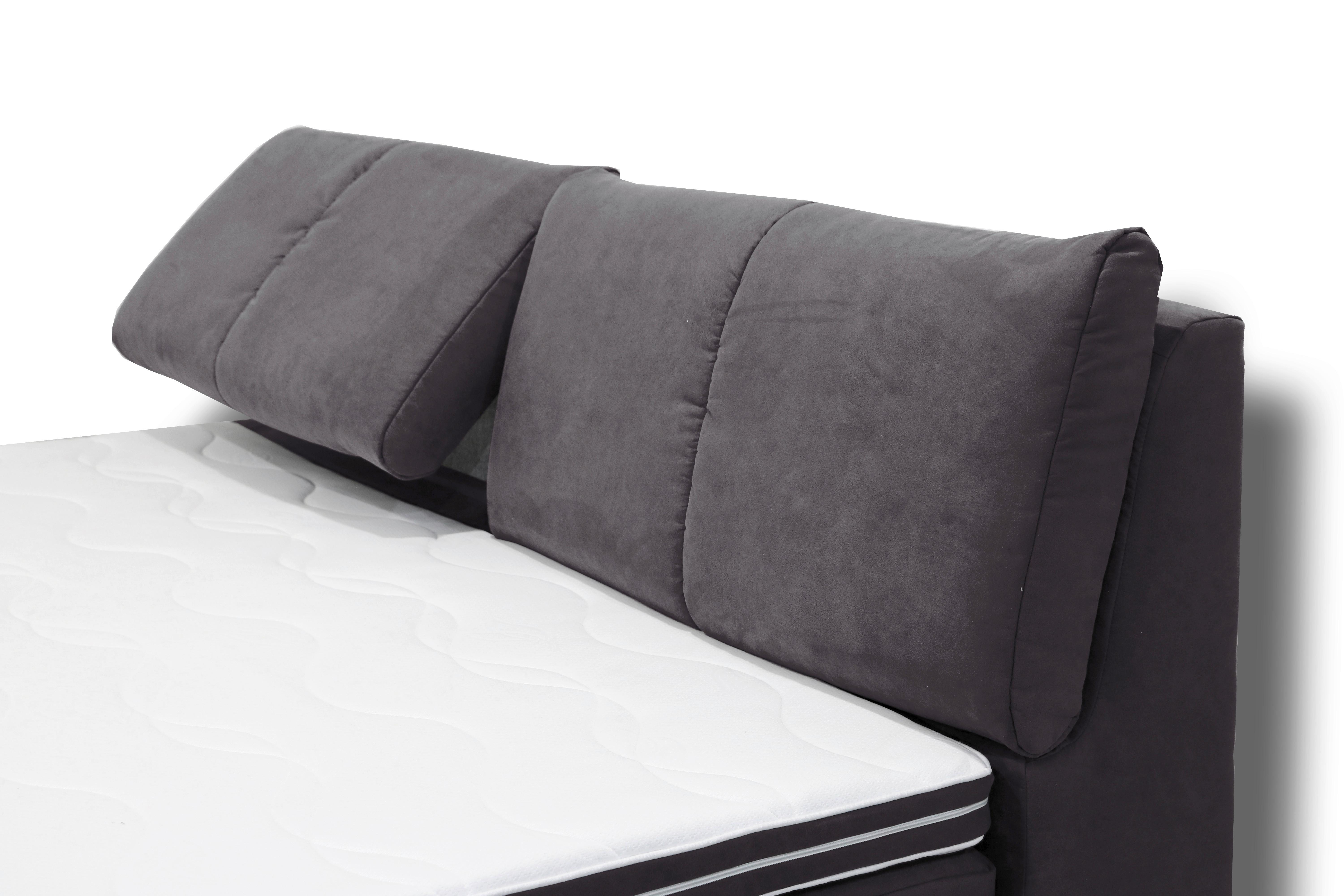 wohnli-moebel-suche-000840000313-1 Boxspringbett Tabea Schwarz ca. 180x200cm Holz, Textil, Holzwerkstoff Mömax Möbel > Betten > Doppelbetten Schwarz