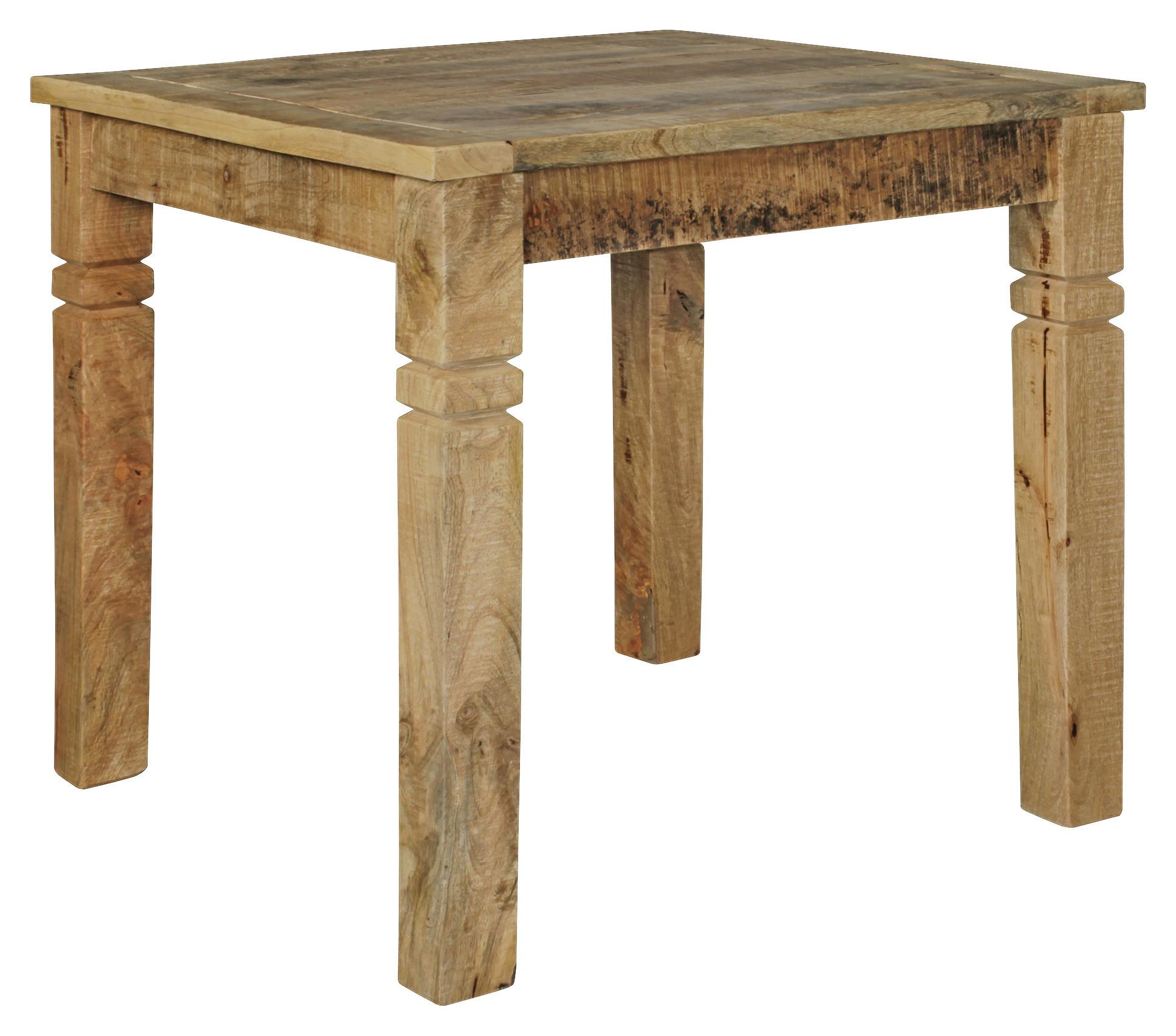 wohnli-moebel-suche-000850007201 Wohnli Möbelsuche - Esstisch Mangoholz ca. 80x80x76 cm