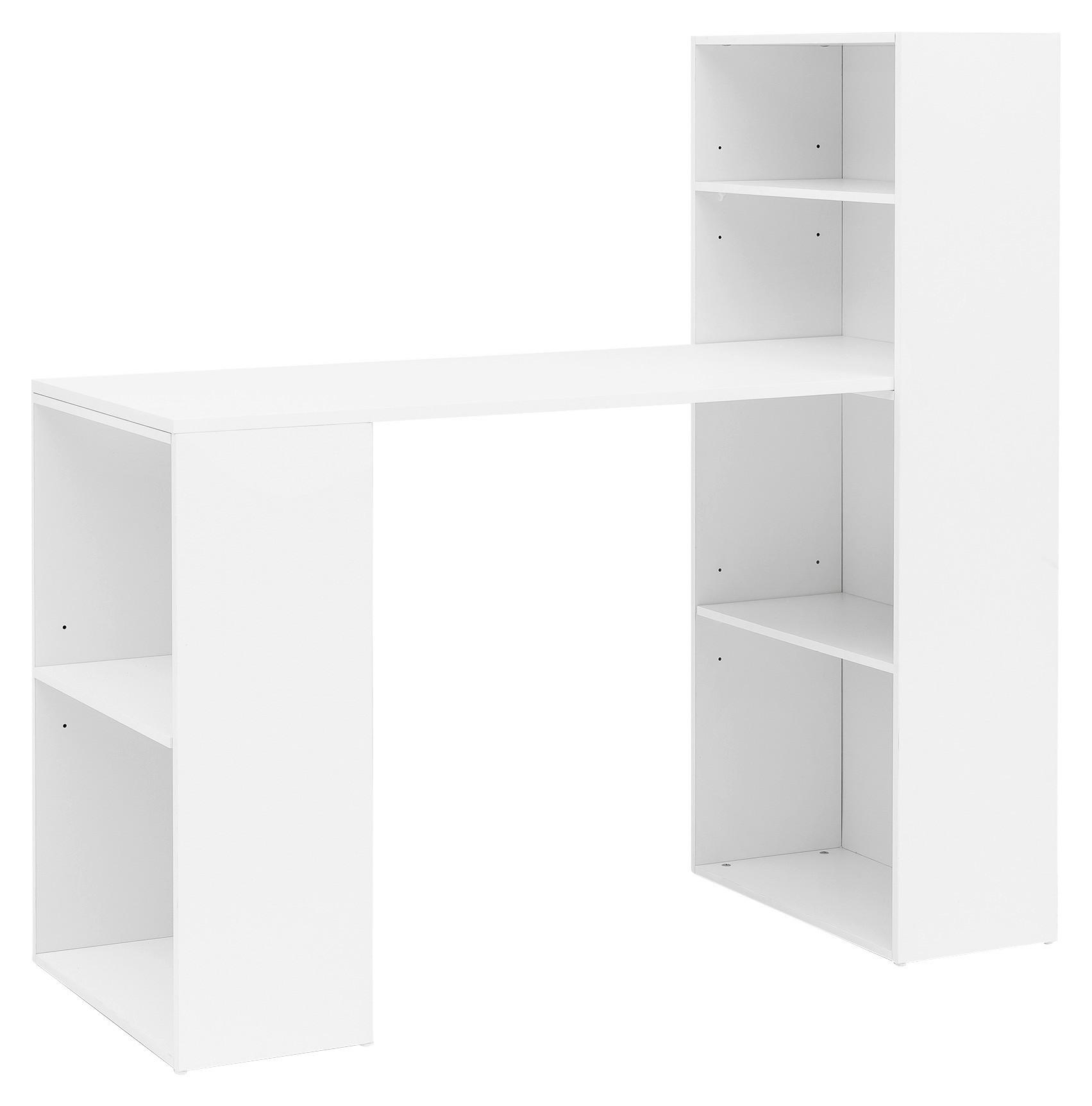 Wohnli Möbelsuche - Computertisch ca .120x53x120 cm Weiß