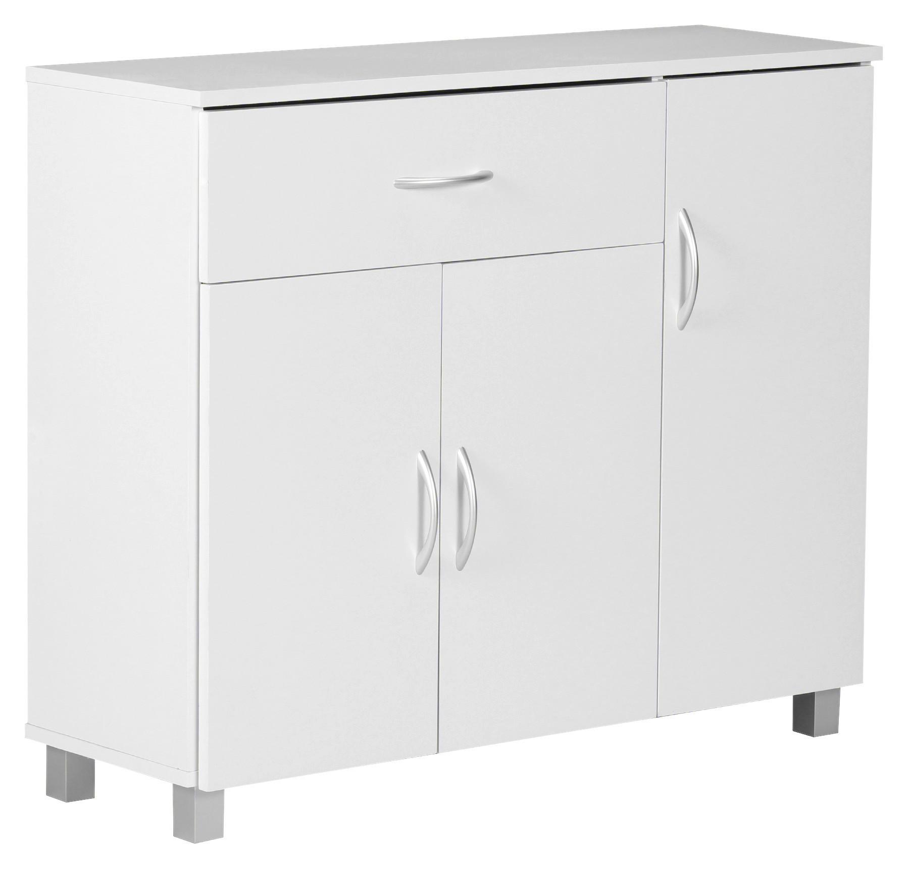 Wohnli Möbelsuche - Sideboard Jarry ca. 90x75x30 cm Weiß