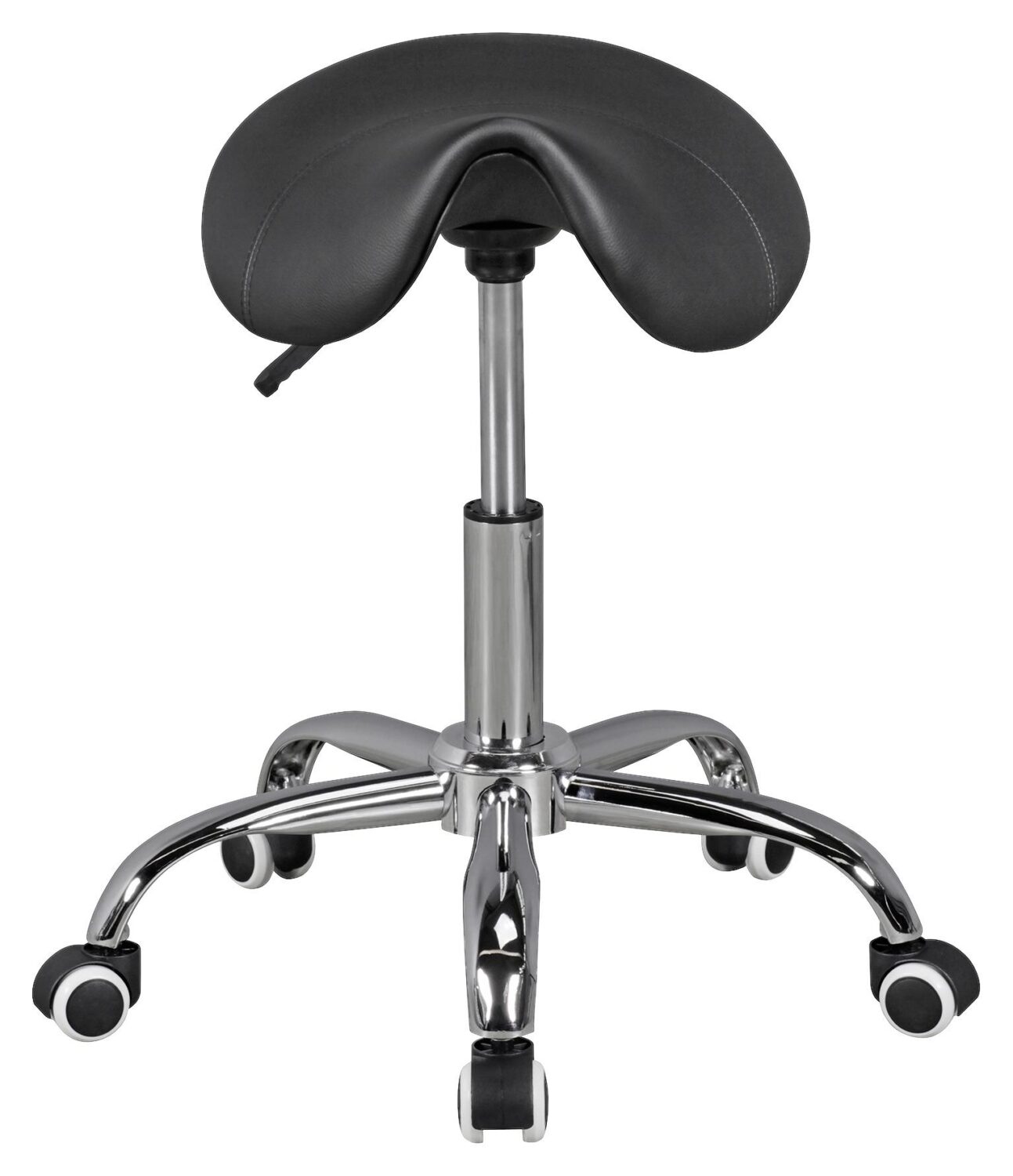 Bürohocker Curve ca. 60x48x60 cm Schwarz Textil MID.YOU Möbel > Sessel > Hocker Schwarz