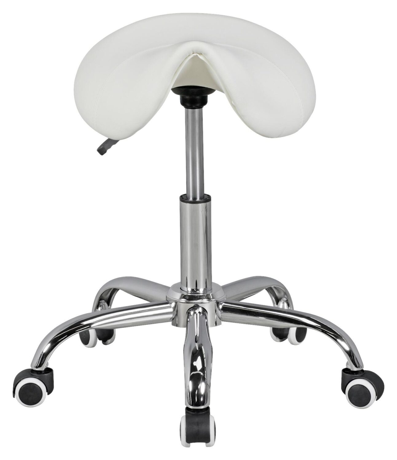 Bürohocker Curve ca. 60x48x60 cm Weiß Textil MID.YOU Möbel > Sessel > Hocker Weiß