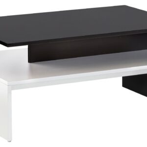 wohnli-moebel-suche-000850016001 Wohnli Möbelsuche - Couchtisch Murphy Weiß/Schwarz