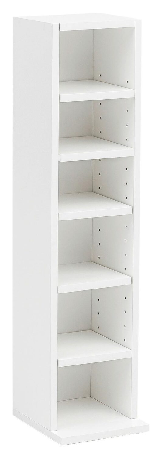 Wohnli Möbelsuche - Regal ca. 21x91x20 cm Weiß