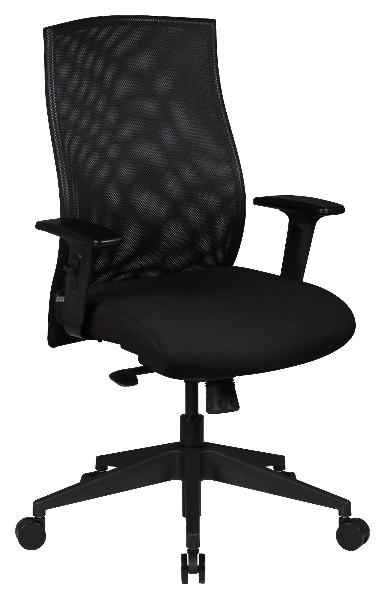 Wohnli Möbelsuche - Drehstuhl David Schwarz ca. 65x113x65cm