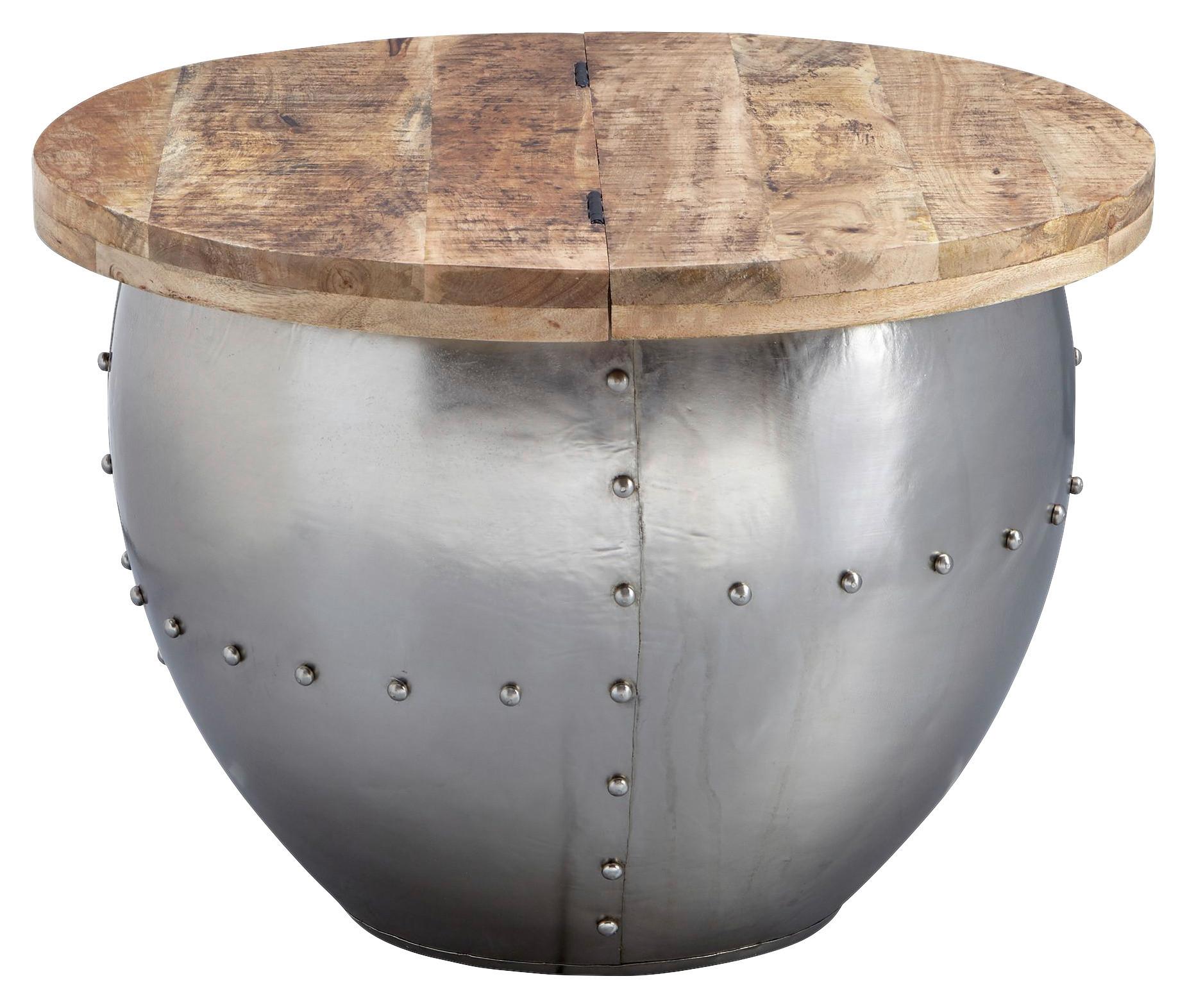 wohnli-moebel-suche-000850038601 Wohnli Möbelsuche - Couchtisch Wohnling Holz/Silber