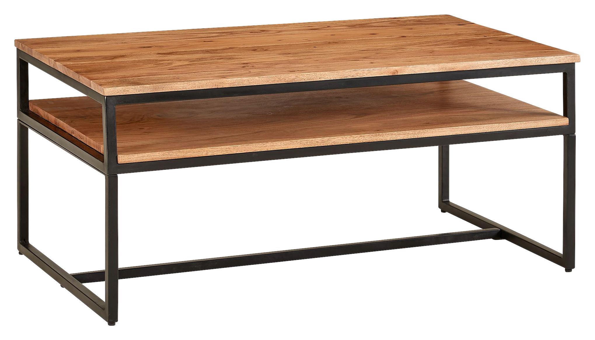 wohnli-moebel-suche-000850042701 Wohnli Möbelsuche - Couchtisch in Akazienfarben ca. 100x60x45 cm
