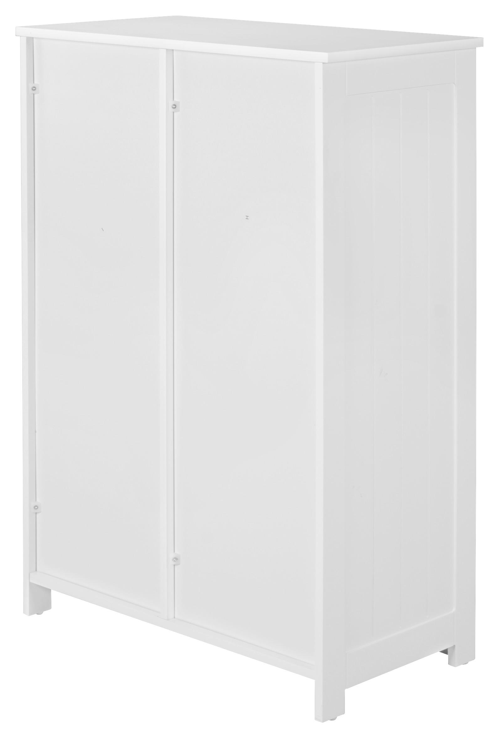Midischrank Weiß Holzwerkstoff MID.YOU Möbel > Schränke Weiß