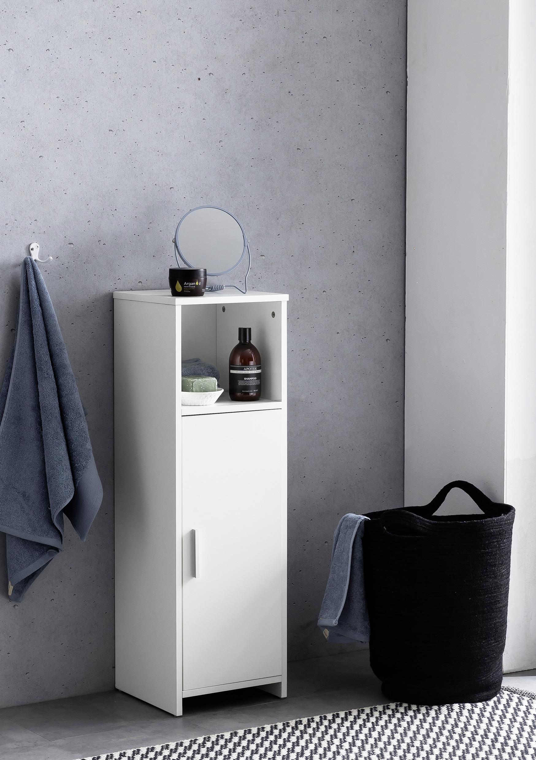 Midischrank Weiß Holzwerkstoff MID.YOU Möbel > Schränke Weiß