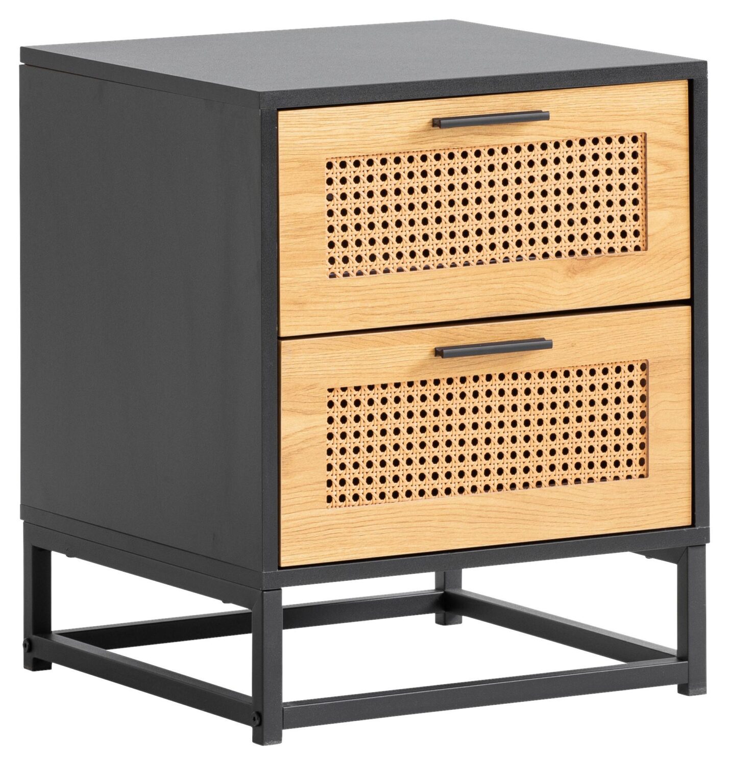 Wohnli Möbelsuche - Nachttisch WL6.829 ca. 45x56x45 cm Schwarz