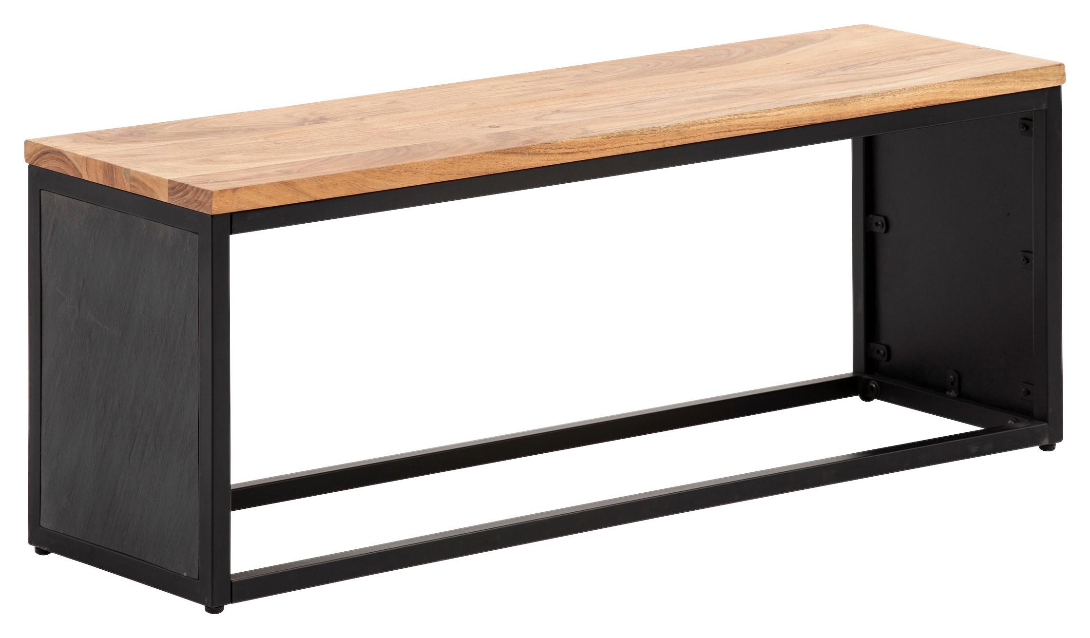 wohnli-moebel-suche-000850060001 Wohnli Möbelsuche - Sitzbank ca.120x45x35cm Akazie Echtholz