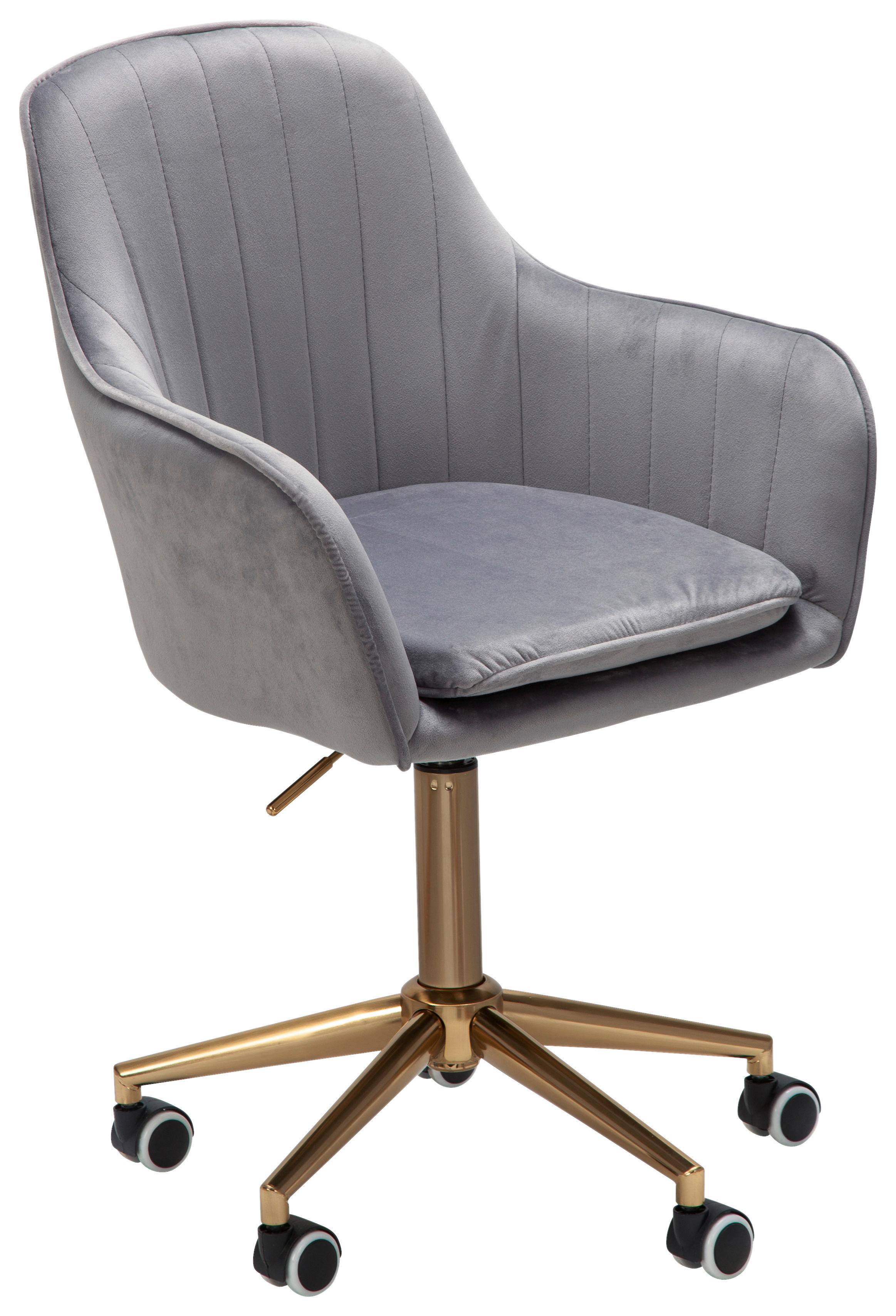 Wohnli Möbelsuche - Drehstuhl SPM1.430 Grau ca. 54x105x52cm