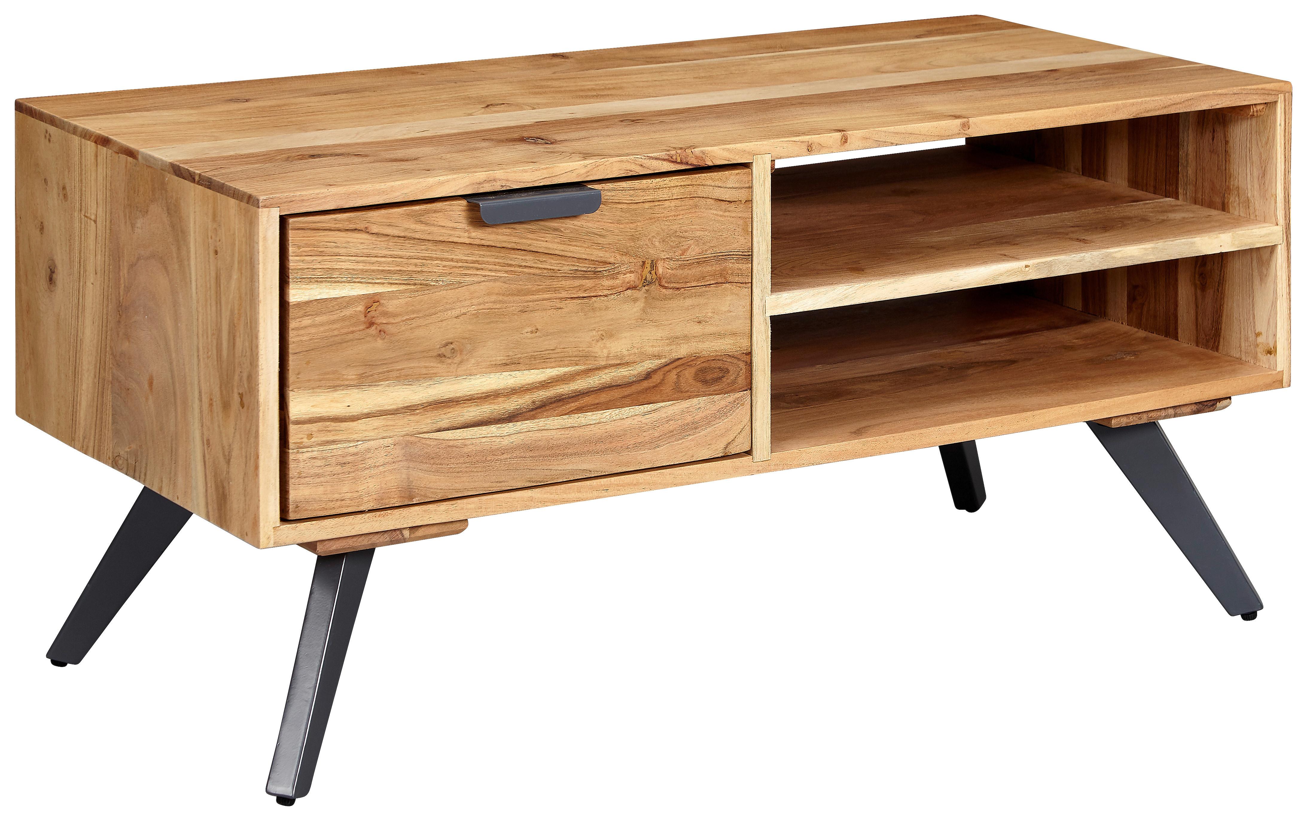 wohnli-moebel-suche-000850065301 Wohnli Möbelsuche - Couchtisch Holz massiv inkl. offenes Fach + Schublade