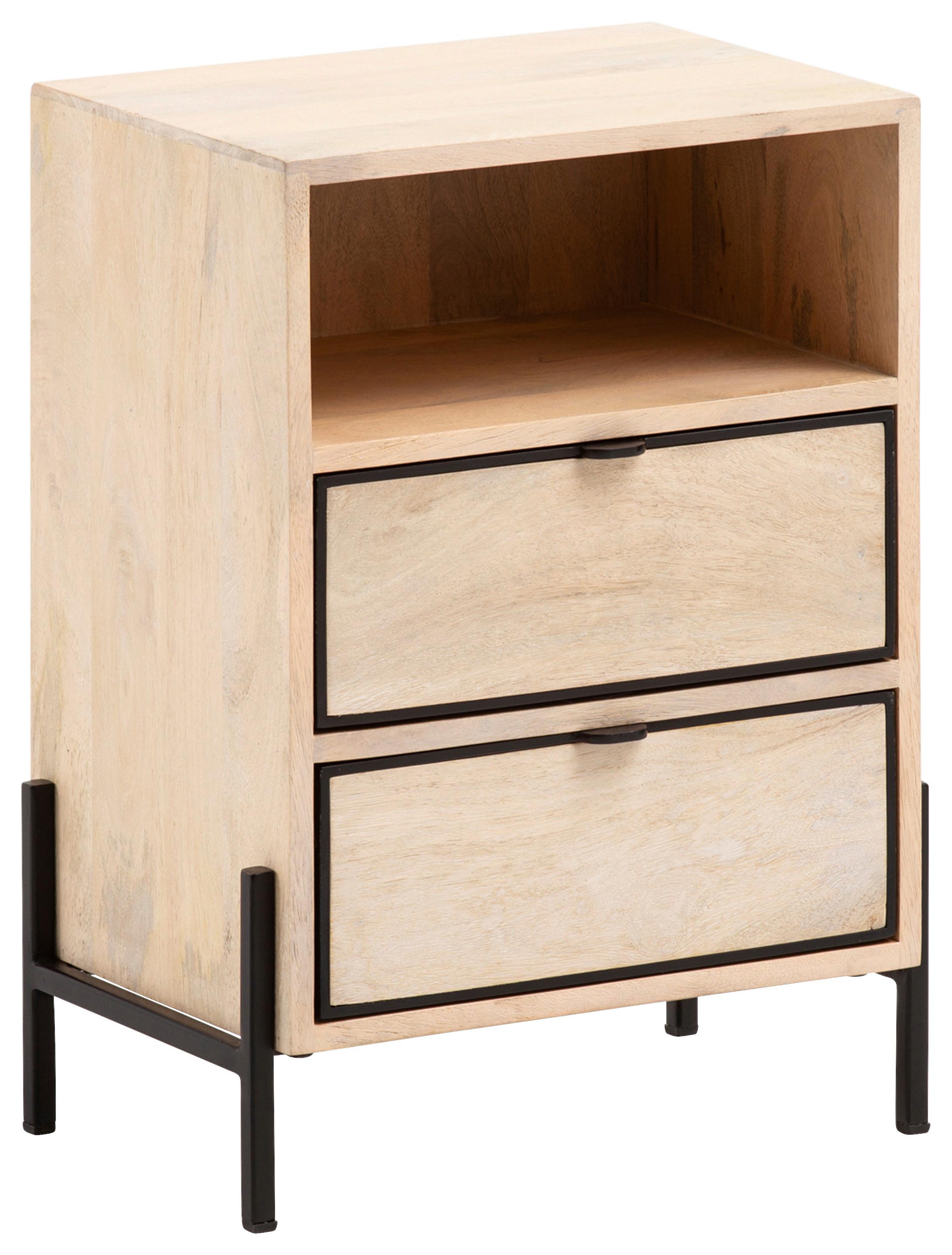 wohnli-moebel-suche-000850066801 Wohnli Möbelsuche - Nachttisch WL6.787 ca.43x60x50cm Mangoholz massiv