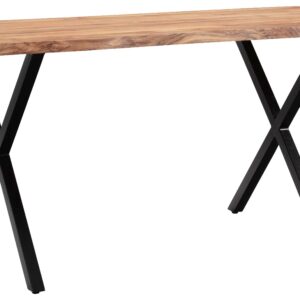 Wohnli Möbelsuche - Esstisch ca. 180x90x76 cm Echtholz/Schwarz