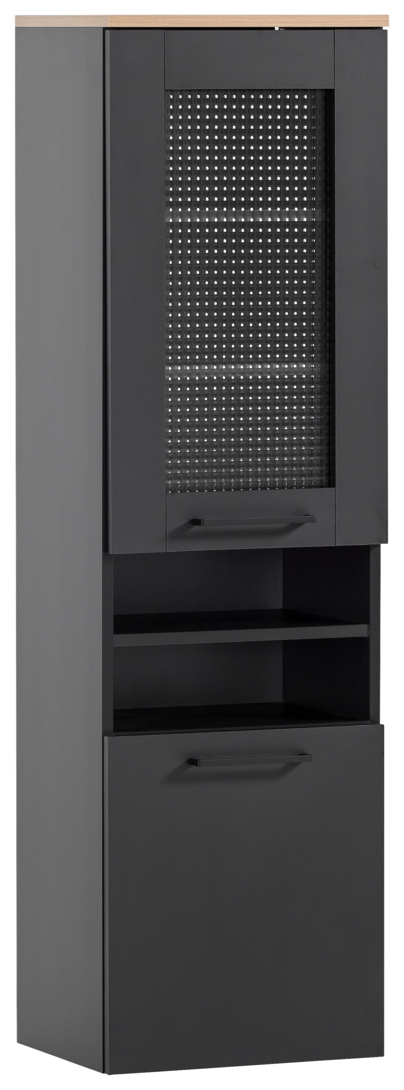 wohnli-moebel-suche-000865017003 Wohnli Möbelsuche - Midischrank Malte Schwarz/Eiche Artisan