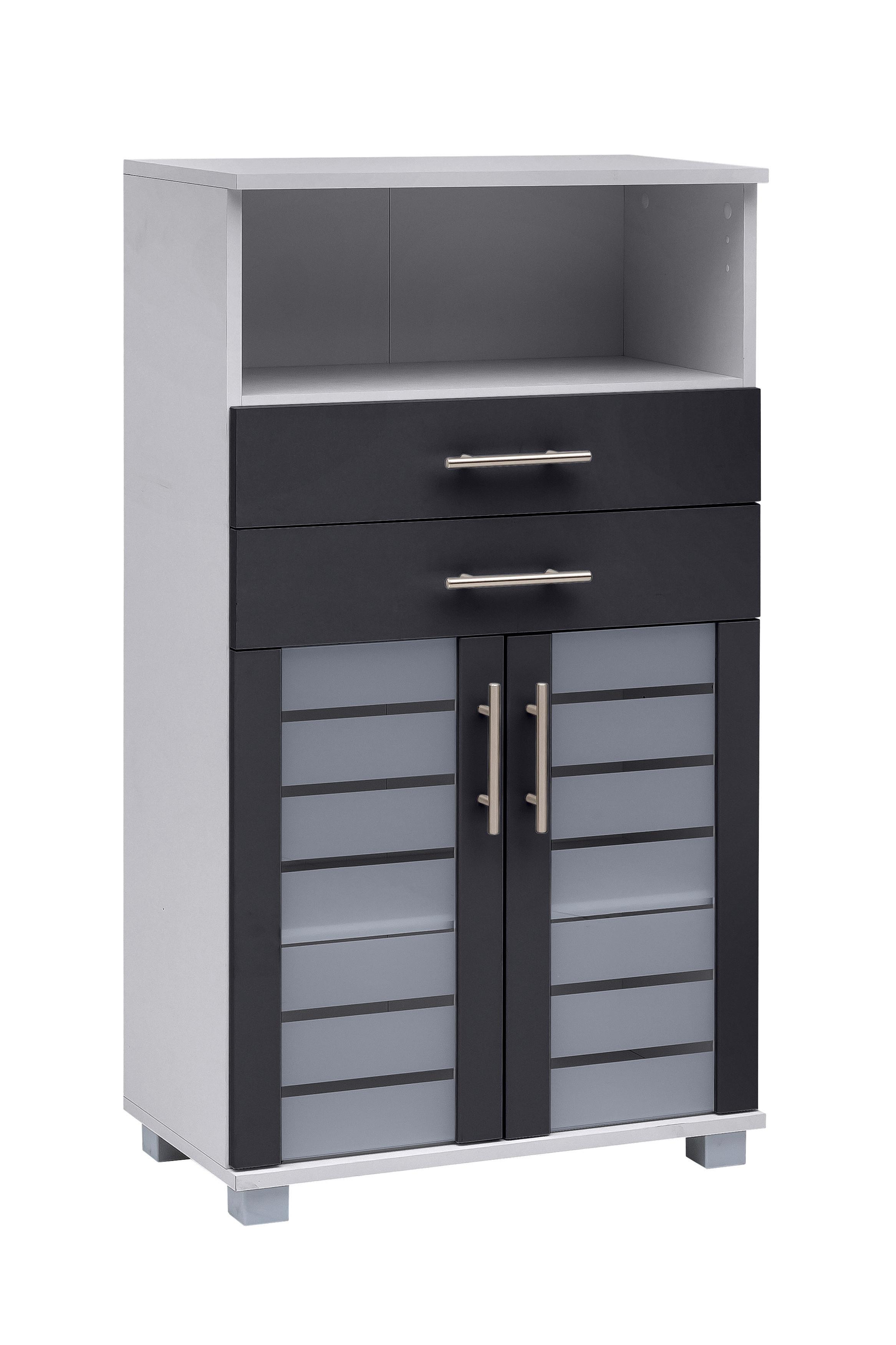 wohnli-moebel-suche-000865018912 Wohnli Möbelsuche - Midischrank Niko Anthrazit/Silber