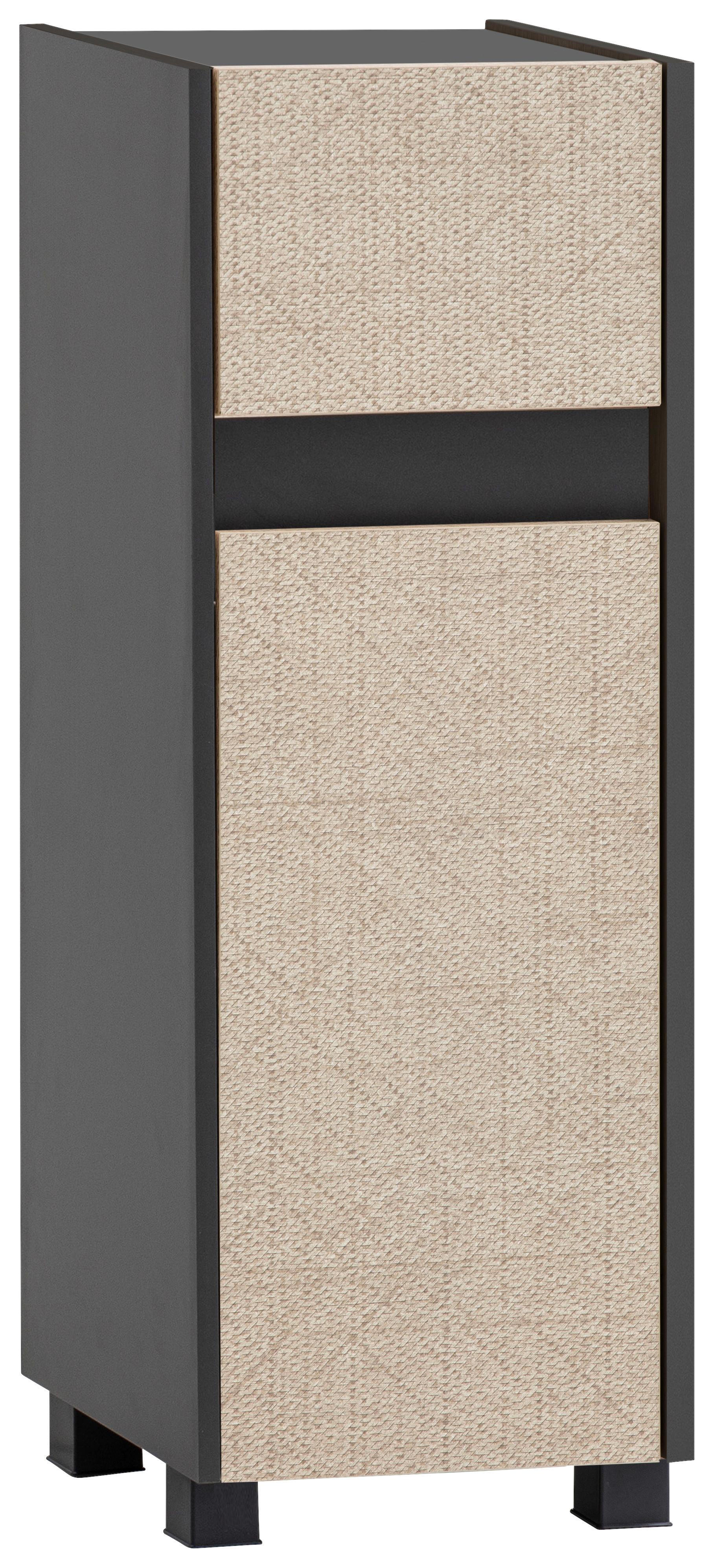 Wohnli Möbelsuche - Midischrank Sander Anthrazit/Beige