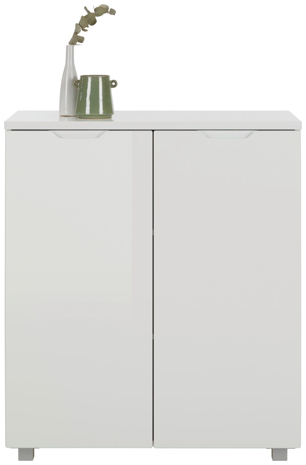 Lowboard in Weiß Holzwerkstoff Mömax Möbel > Kommoden & Schubladenschränke > Kommoden Weiß