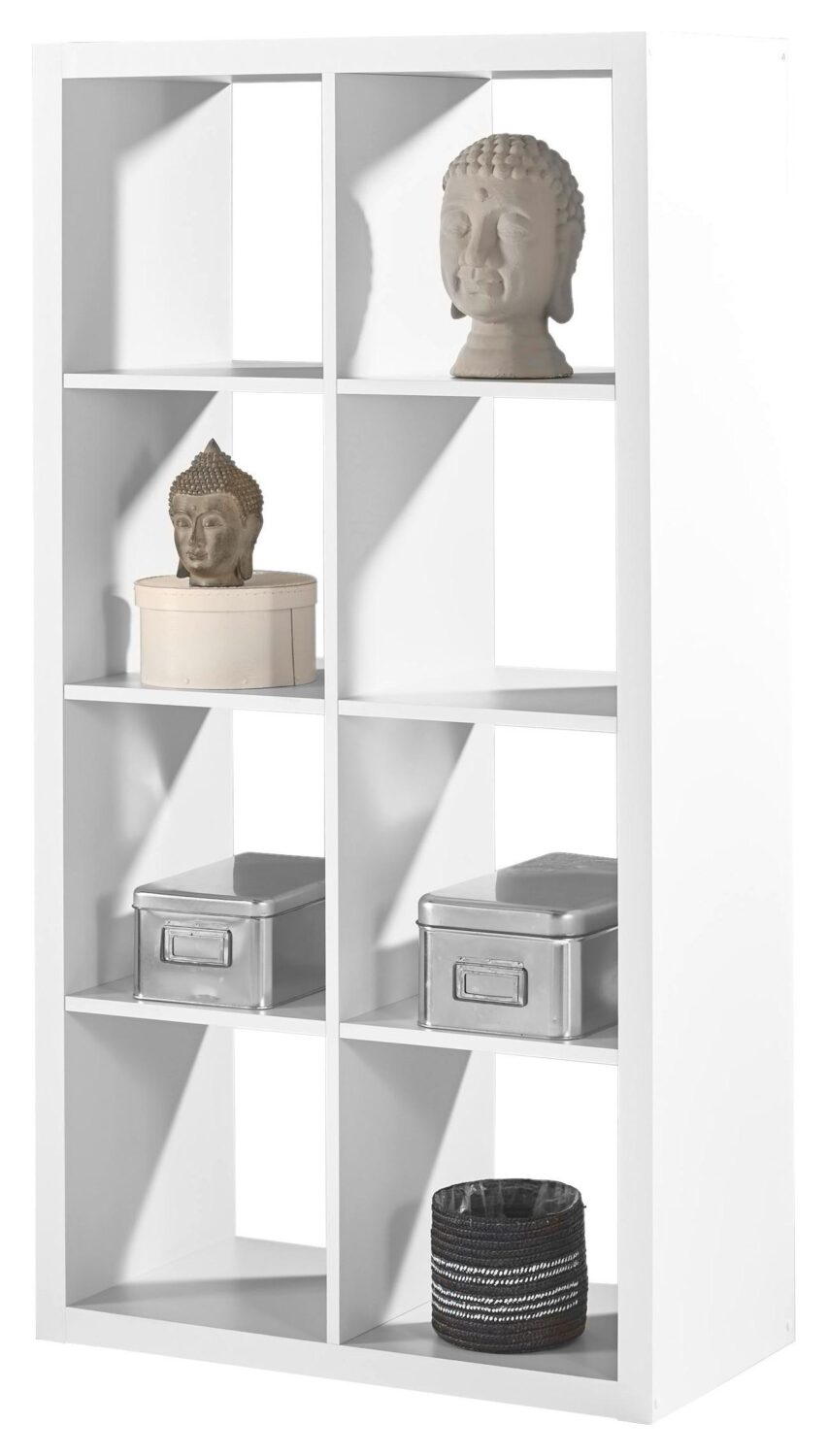 Raumteiler Style in Weiß Holzwerkstoff Based Wohnzimmermöbel Weiß