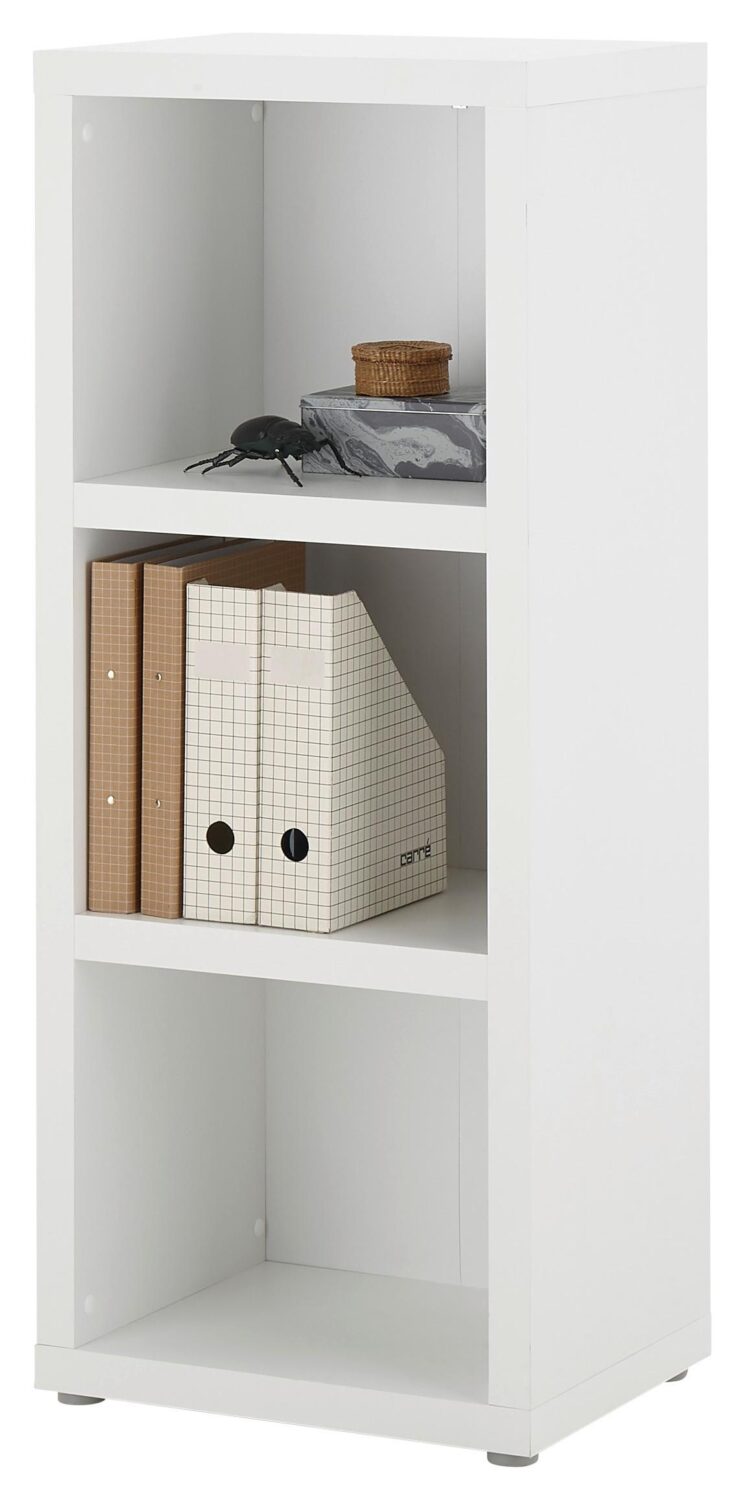 Regal in Weiß Holzwerkstoff Mömax Wohnzimmermöbel Weiß