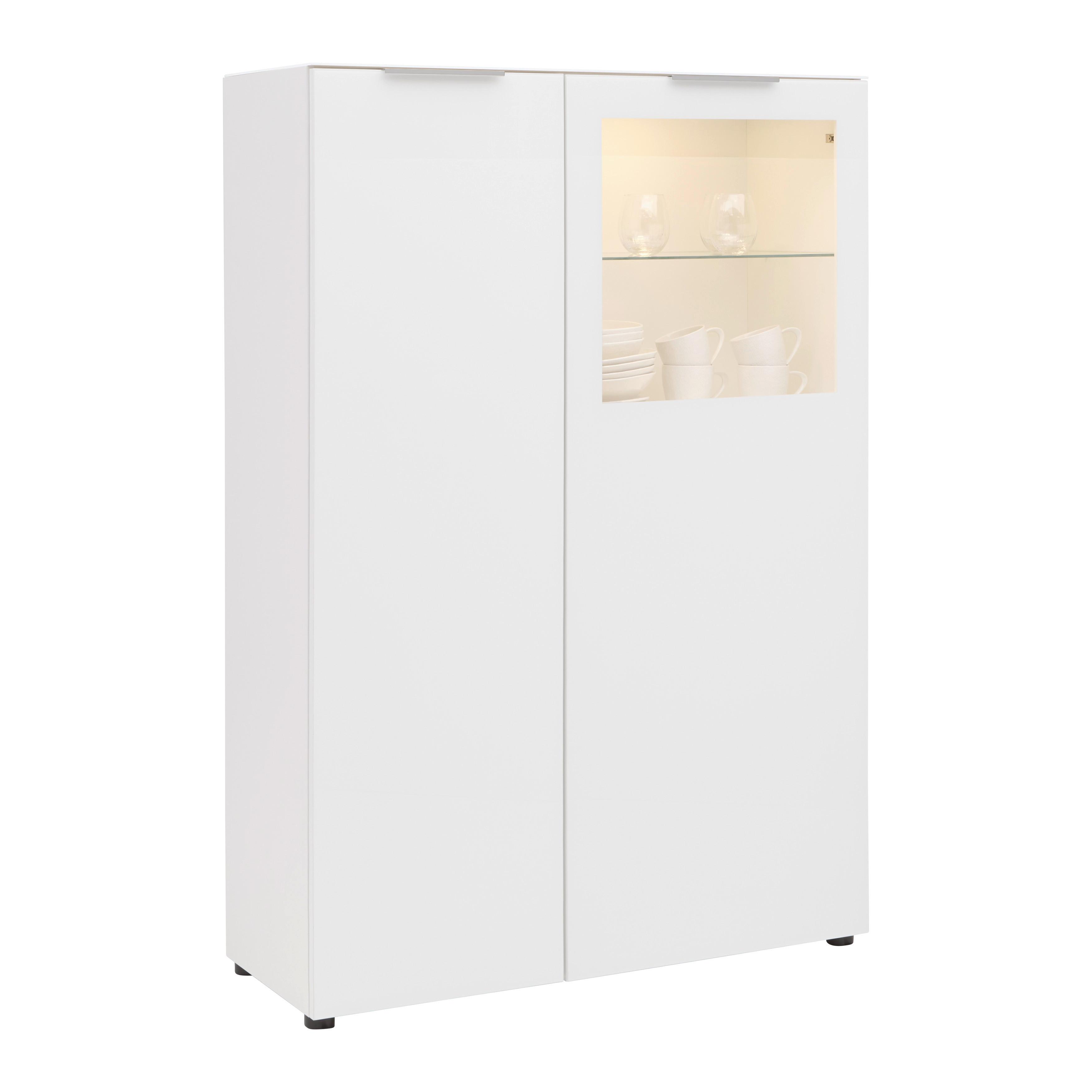 Wohnli Möbelsuche - Vitrine Siena Weiß