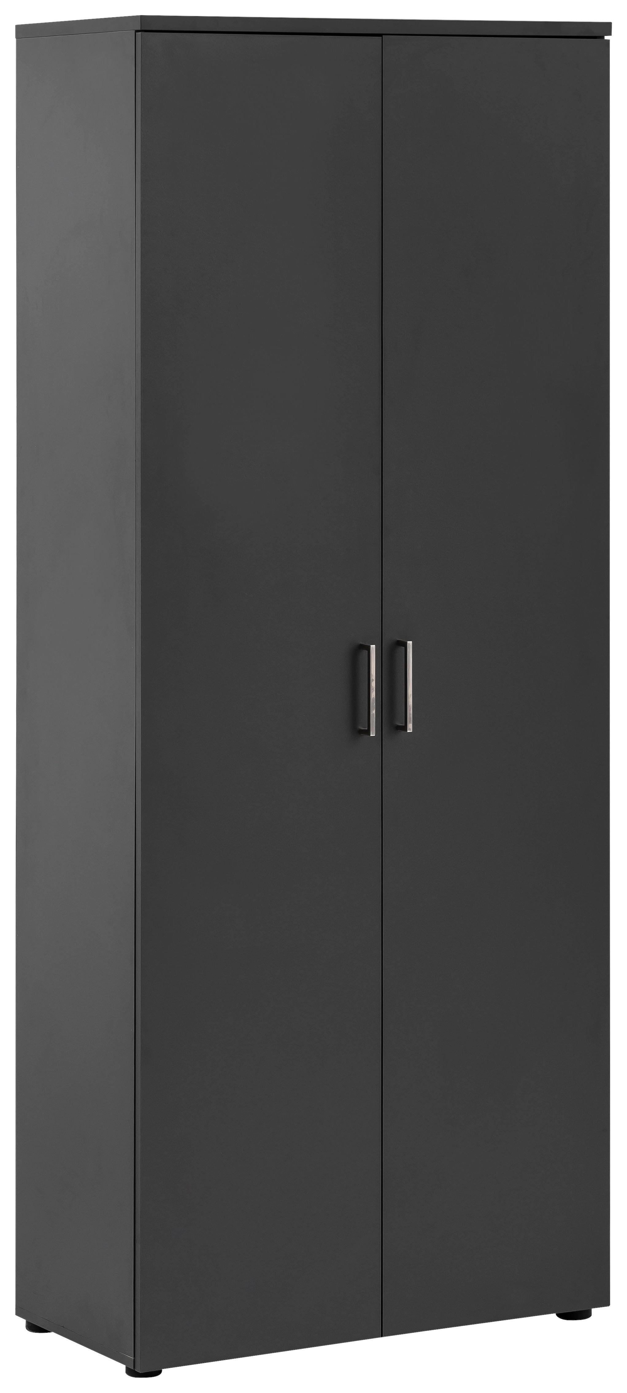 Wohnli Möbelsuche - Aktenschrank Set H800T2 Anthrazit ca. 80