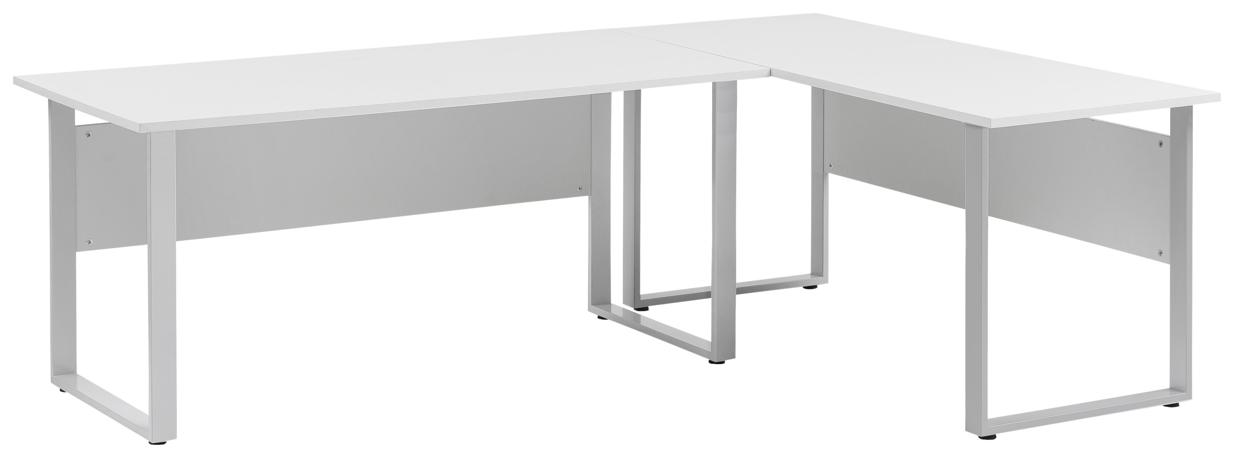 Wohnli Möbelsuche - Schreibtisch 1600 Hellgrau ca. 160x235x73