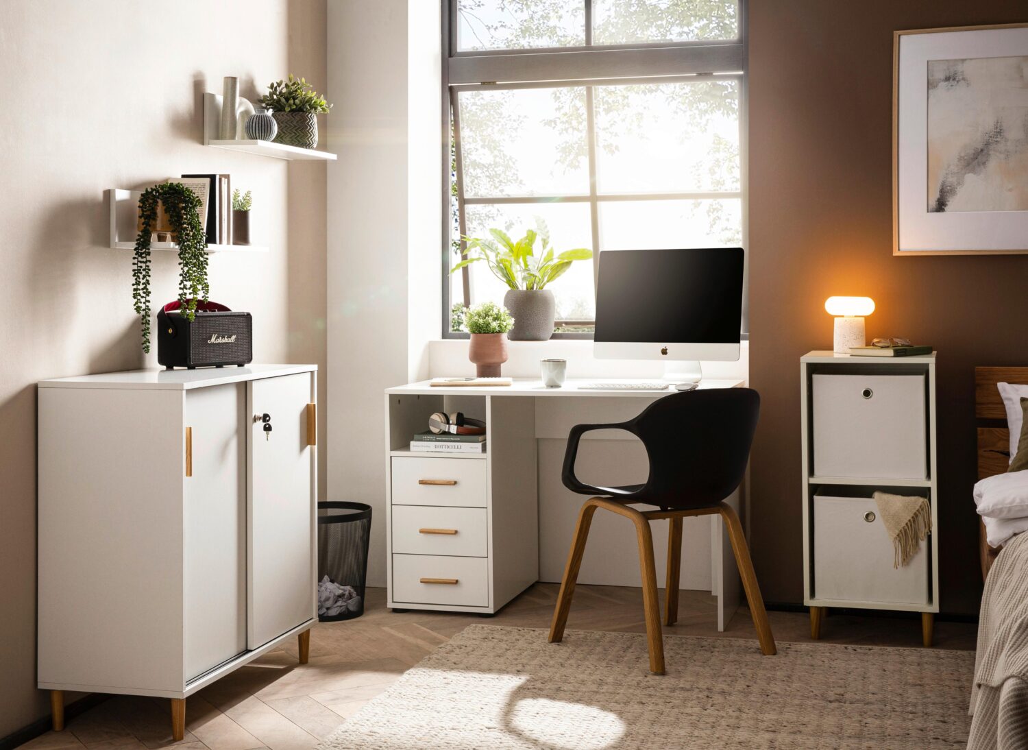 Schreibtisch Torge Weiß Holz Livetastic Möbel > Tische > Schreibtische > Schreibtische Weiß