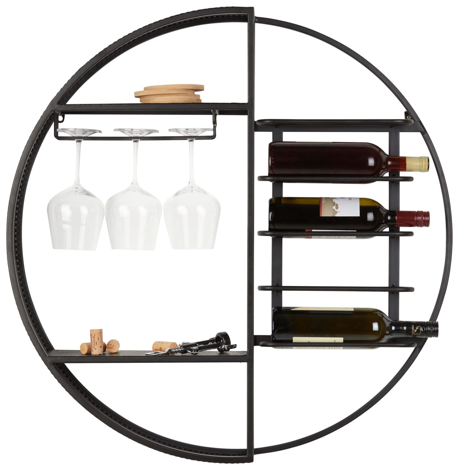 wohnli-moebel-suche-000980000101 Wohnli Möbelsuche - Flaschenregal Billy aus Eisen in Schwarz