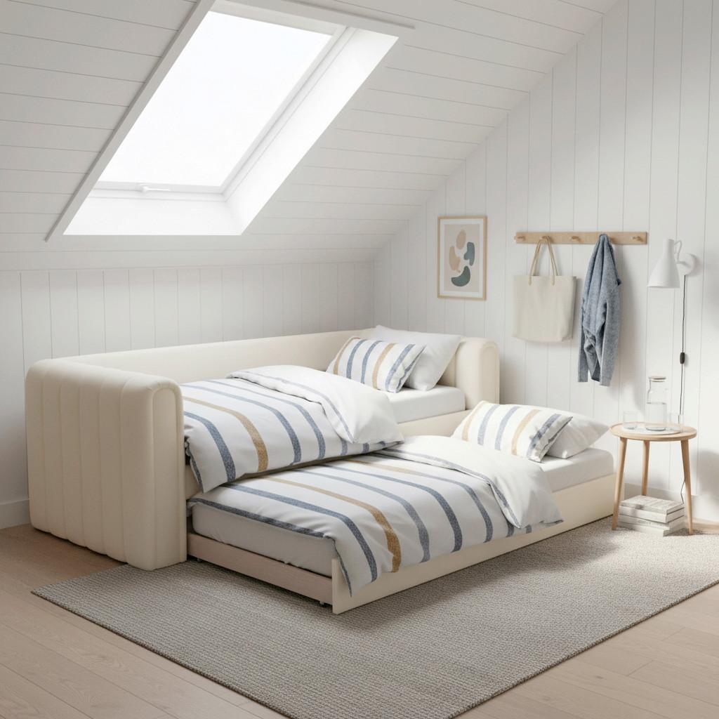 wohnli-moebel-suche-001018001101 Wohnli Möbelsuche - Ausziehbett Tasha Creme ca. 90x200 cm