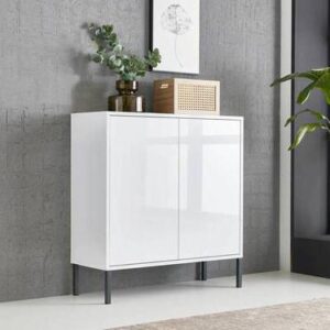 Kommode Mailand Typ 4 Weiß Holzwerkstoff MID.YOU Möbel > Kommoden & Schubladenschränke > Kommoden Weiß