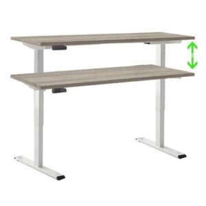 Wohnli Möbelsuche - Schreibtisch Office Edition Weiß/Sonoma Eiche