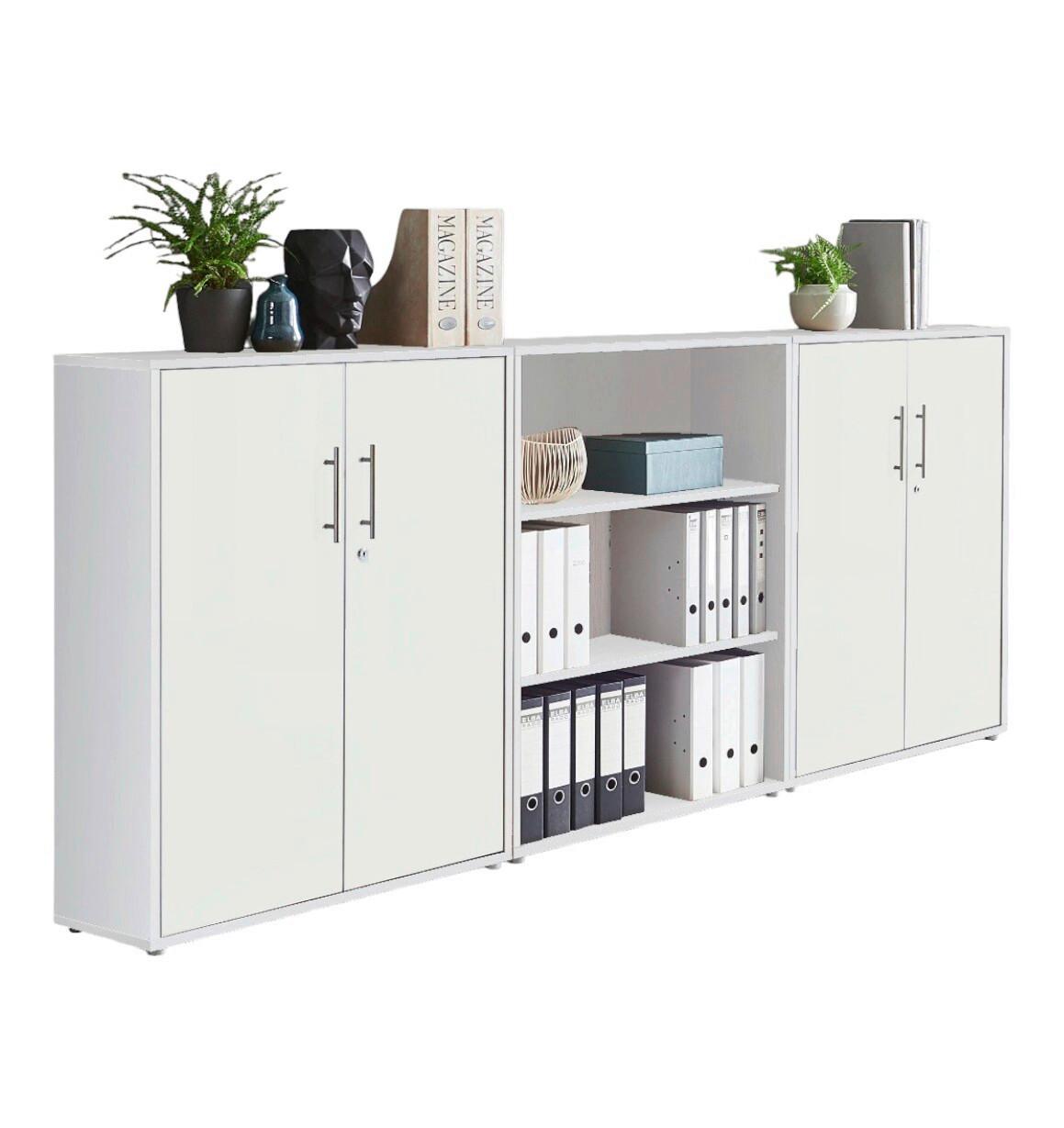 wohnli-moebel-suche-001067008107 Wohnli Möbelsuche - Aktenschrank Office Edition Sw Set 9 Weiß