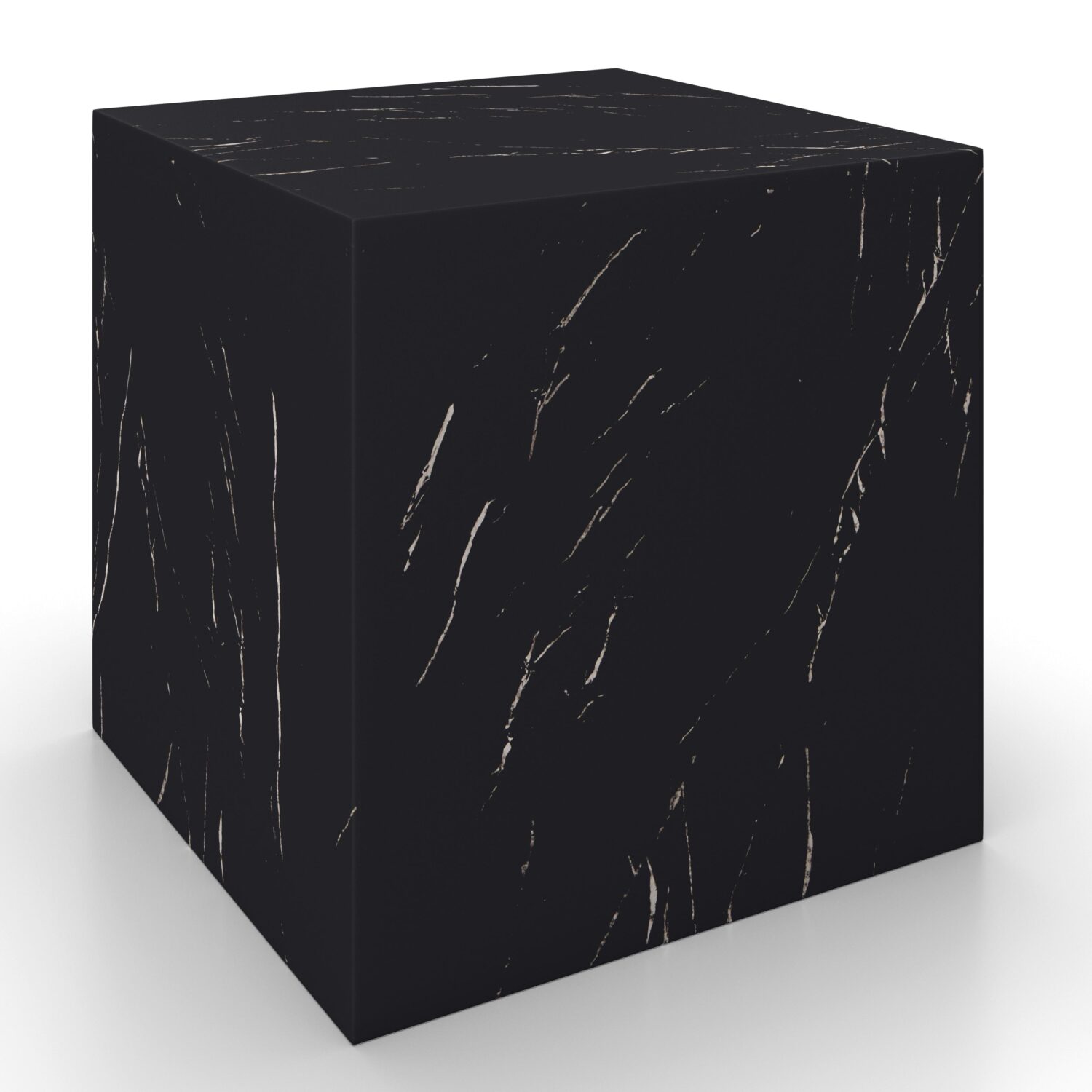 Wohnli Möbelsuche - Couchtisch Ezra Marmor- Optik Schwarz