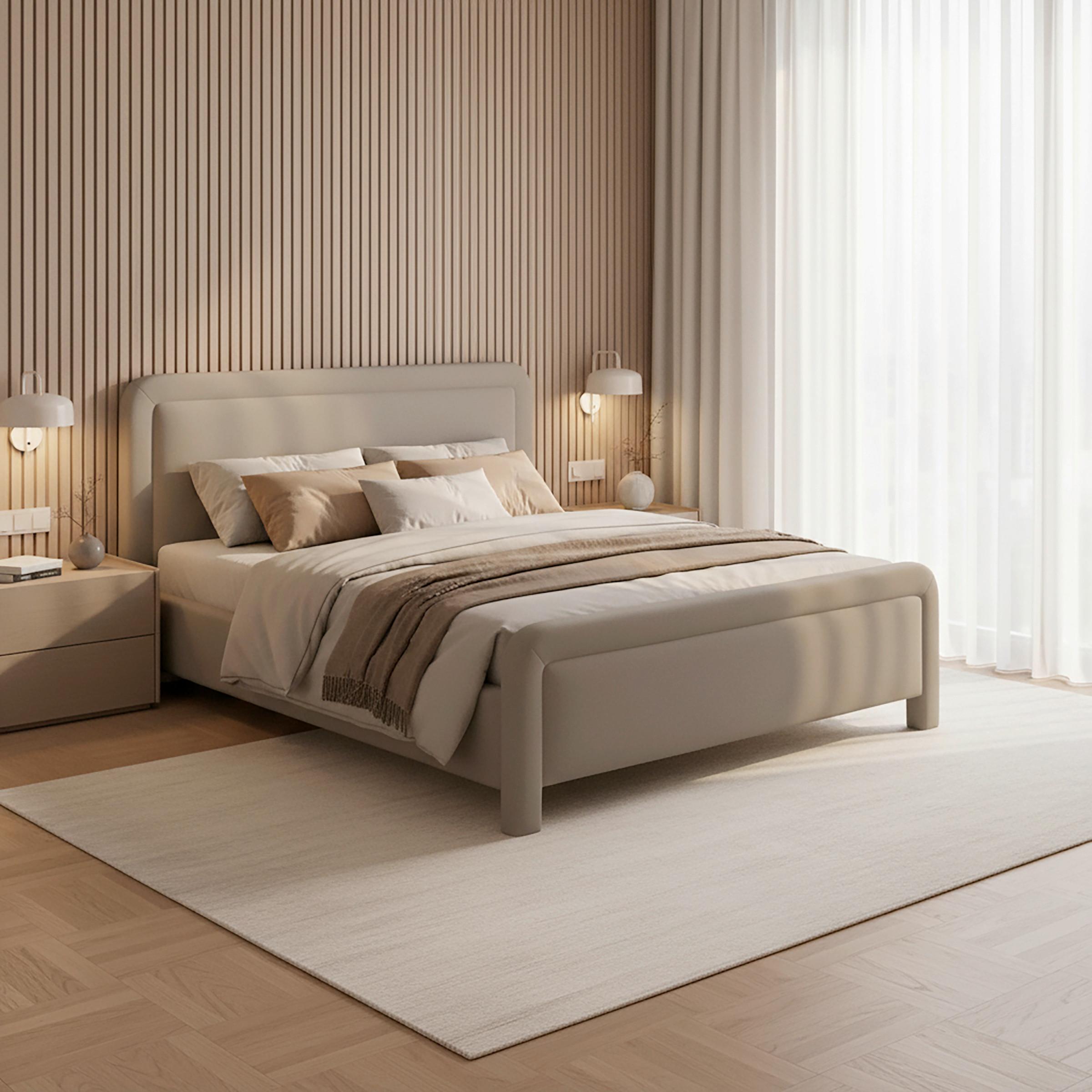 wohnli-moebel-suche-001125009802 Wohnli Möbelsuche - Polsterbett Xirelia Taupe ca. 160x200 cm