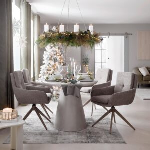 wohnli-moebel-suche-001125033001-1 Esstisch Elton Mikrozement Hellgrau Premium Living Möbel > Tische > Esstische Grau