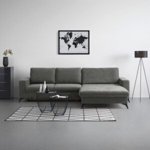 Ecksofa Sunny Braun Textil Mömax Möbel > Sofas & Couches > Wohnlandschaften > Ecksofas > XXL Ecksofas Taupe