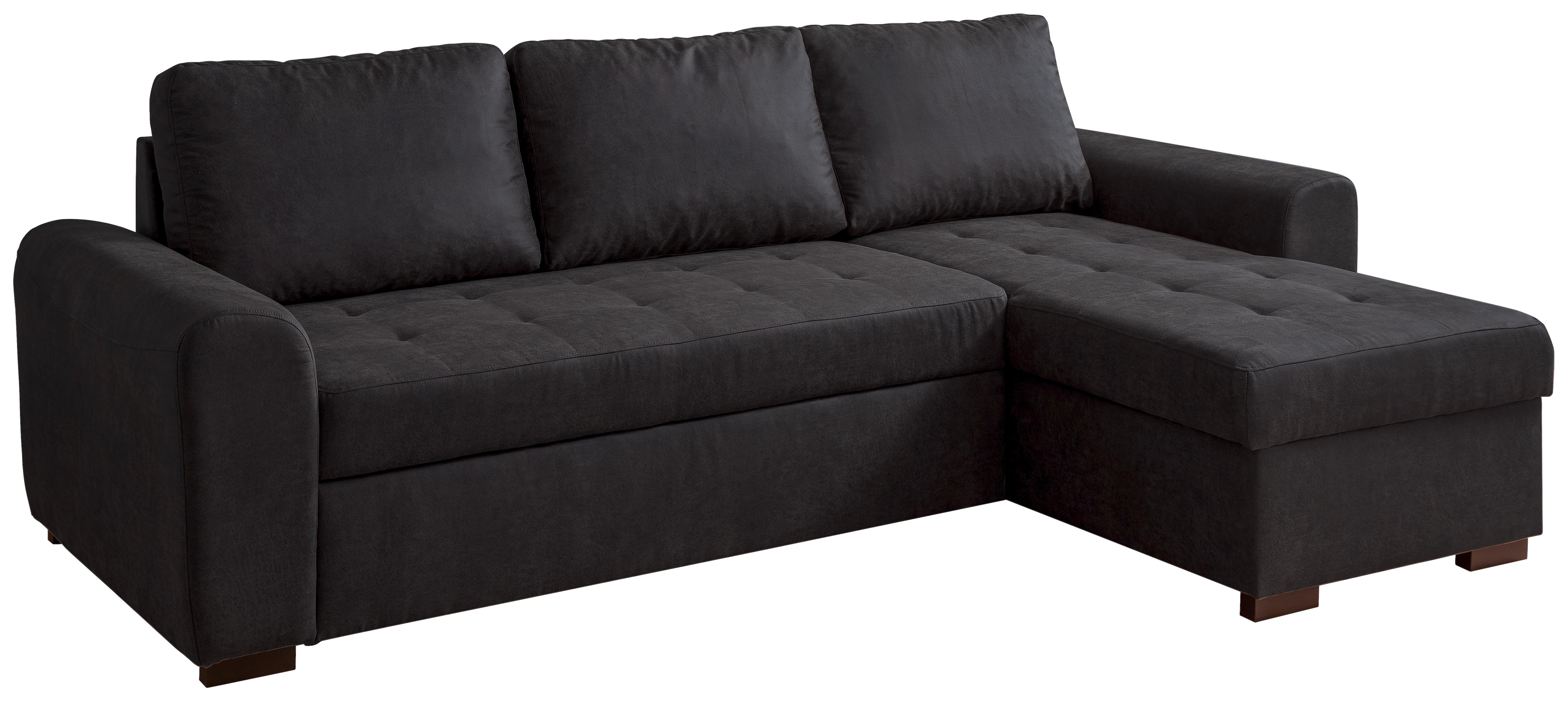 Wohnli Möbelsuche - Ecksofa Poll Anthrazit