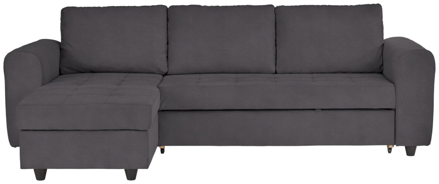 Wohnli Möbelsuche - Ecksofa River Anthrazit